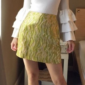 J. Crew Collection Shimmer Skirt